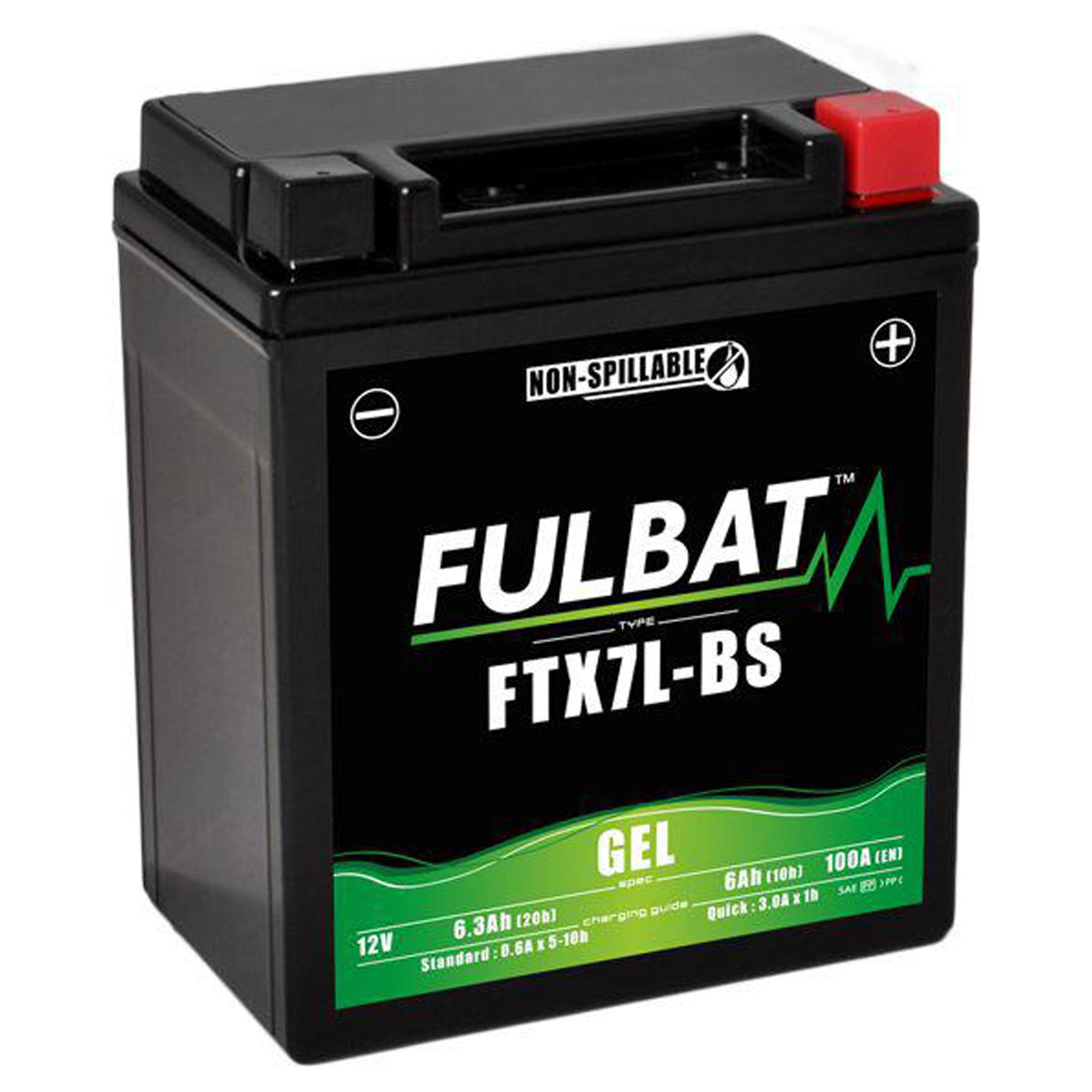 Fulbat Gel Battery - FTX7L-BS