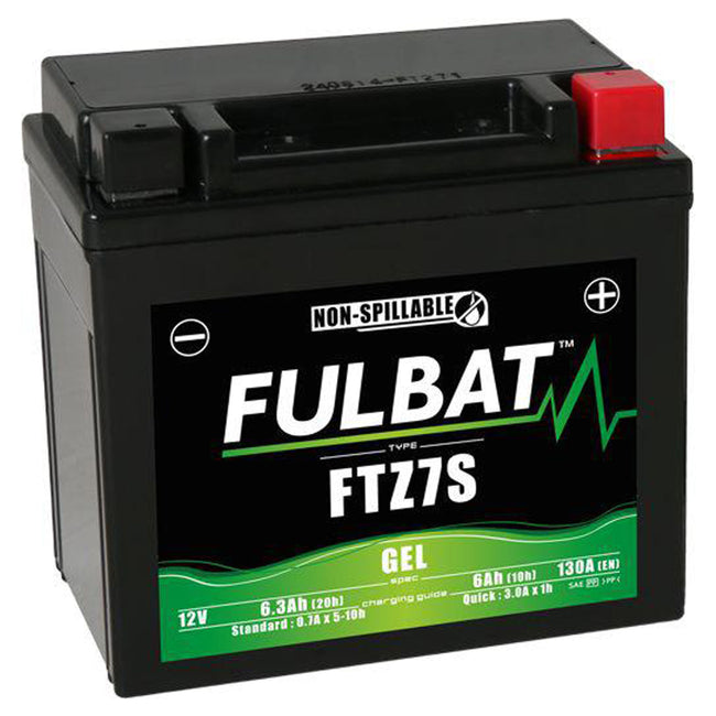 Fulbat Gel Battery - FTZ7S Hover Image