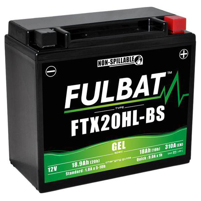 Fulbat Gel Battery - FTX20Hl-BS Hover Image
