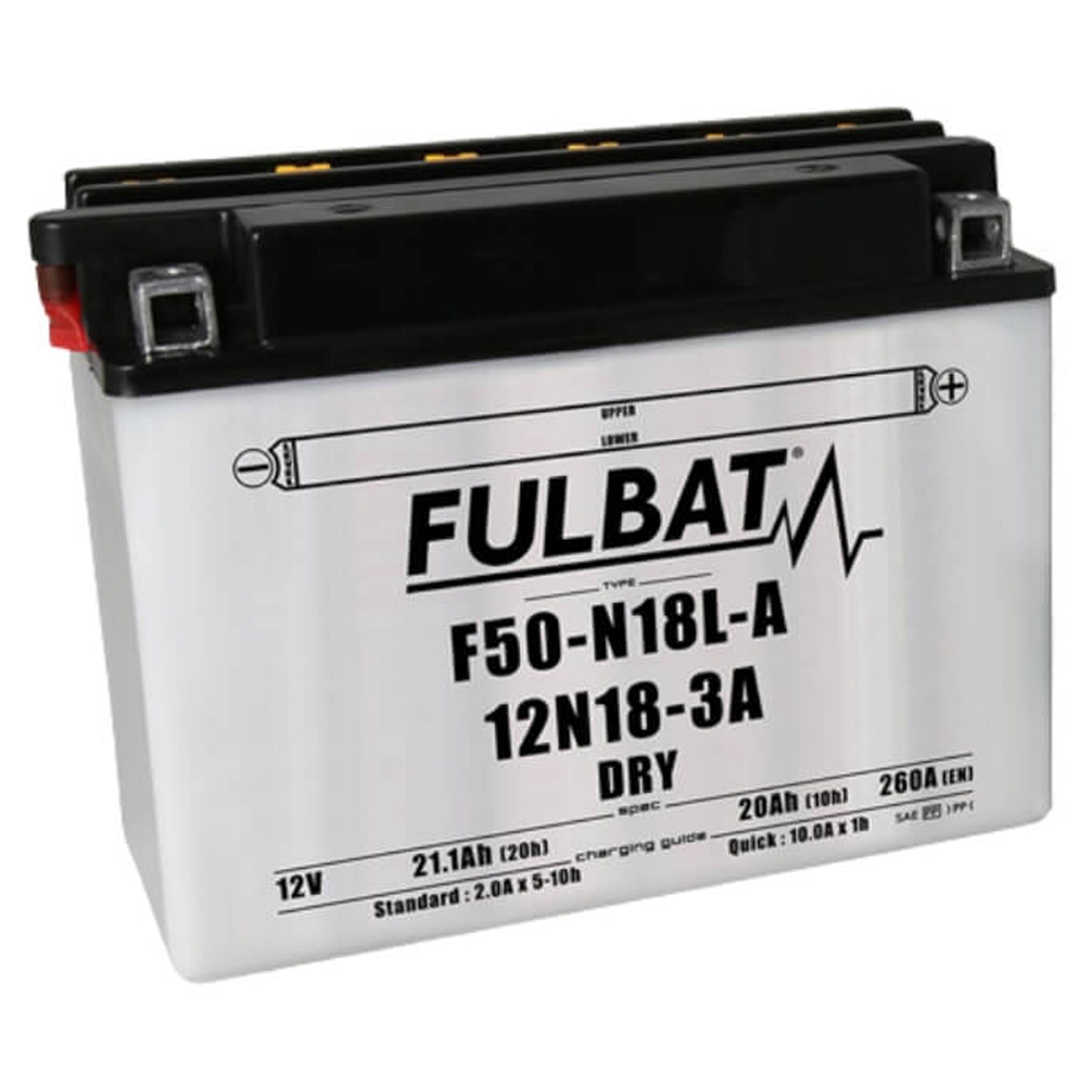 Fulbat Gel Battery - F50N18L-A