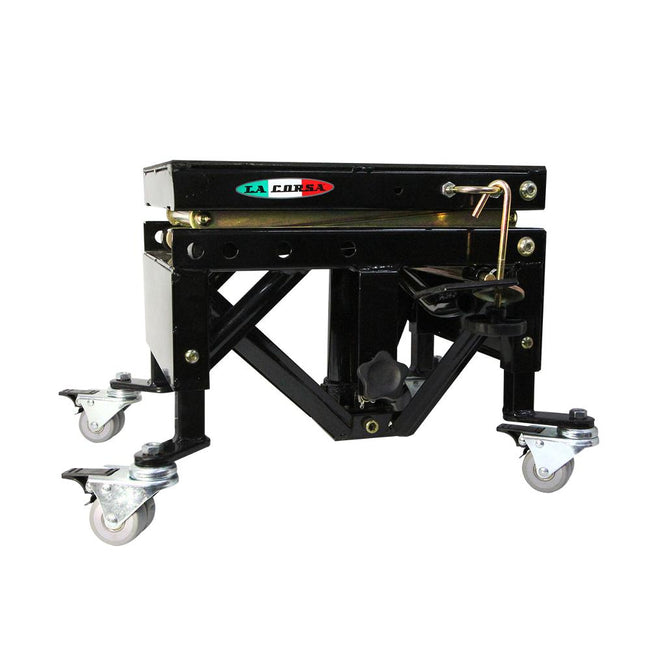 LA CORSA - HYDRAULIC SCISSOR LIFT MX STAND WITH WHEELS Hover Image