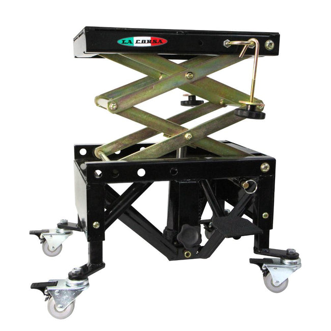 LA CORSA - HYDRAULIC SCISSOR LIFT MX STAND WITH WHEELS Main Image