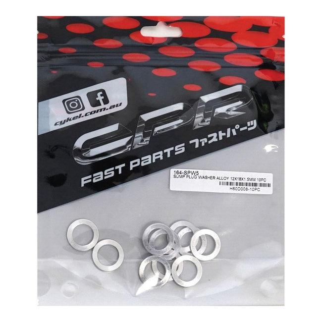 CPR Alloy Sump Washers - 12x18x1.5mm - 10 pack Hover Image