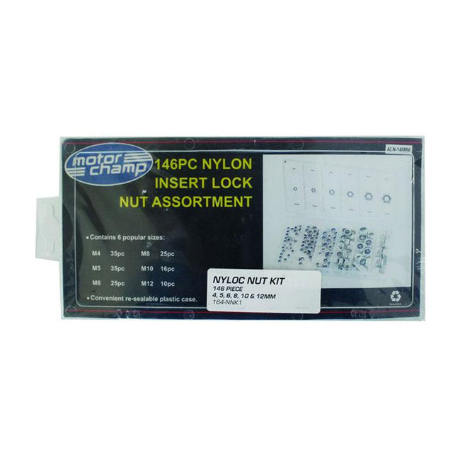 CPR Nyloc Nut Kit 146 Piece Hover Image