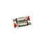 STATES MX FORK BLEEDER VALVES - ORANGE