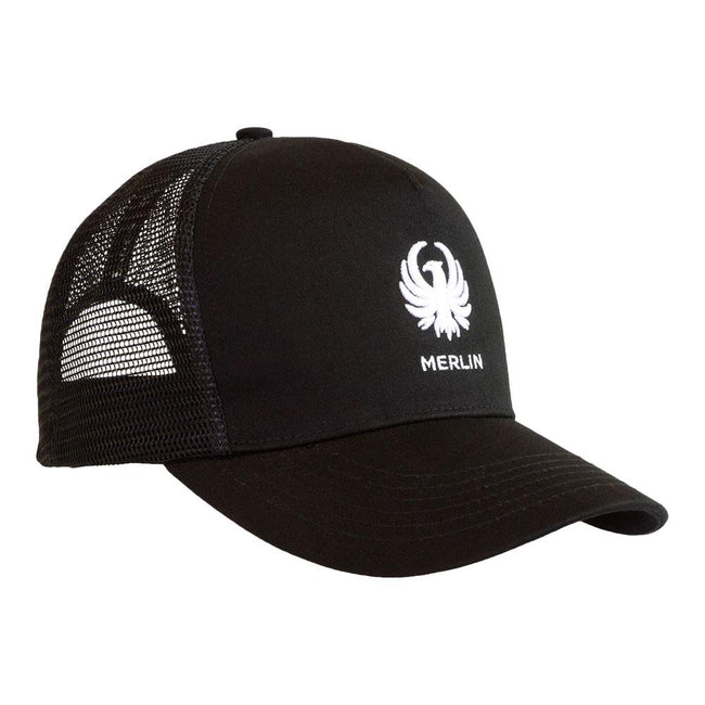 Merlin Cap Trucker Burford Black Hover Image