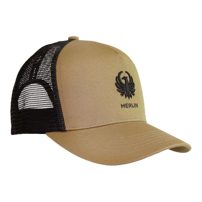Merlin Cap Trucker Burford Khaki Hover Image