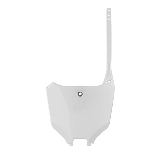 POLISPORT FRONT NUMBER PLATE HONDA - WHITE Hover Image