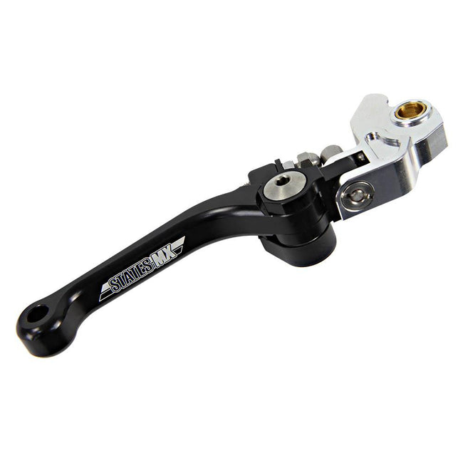 STATES MX BRAKE LEVER - FOLD/FLEX - YAM/SUZUKI/KAWASAKI - BLACK Main Image