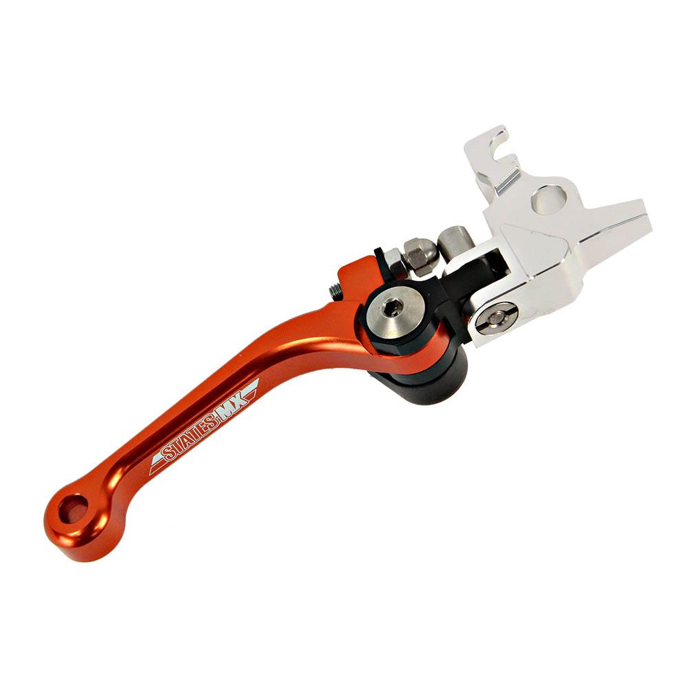 STATES MX BRAKE LEVER - FOLD/FLEX - KTM - ORANGE (70-FFB-903E)