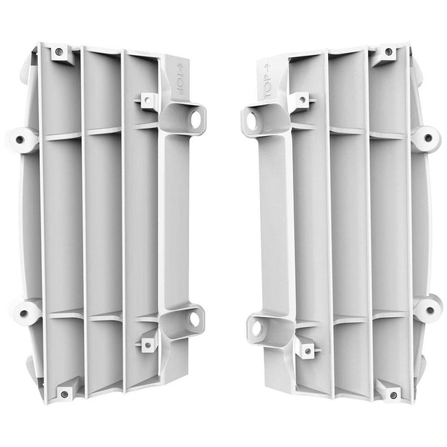 POLISPORT RADIATOR LOUVERS KTM/HUSQ - WHITE Hover Image