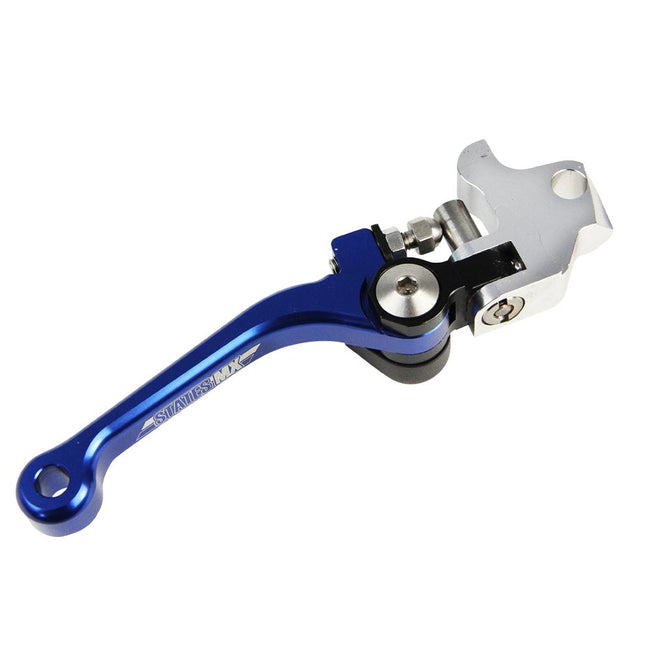 STATES MX BRAKE LEVER - FOLD/FLEX - YAMAHA - BLUE Hover Image