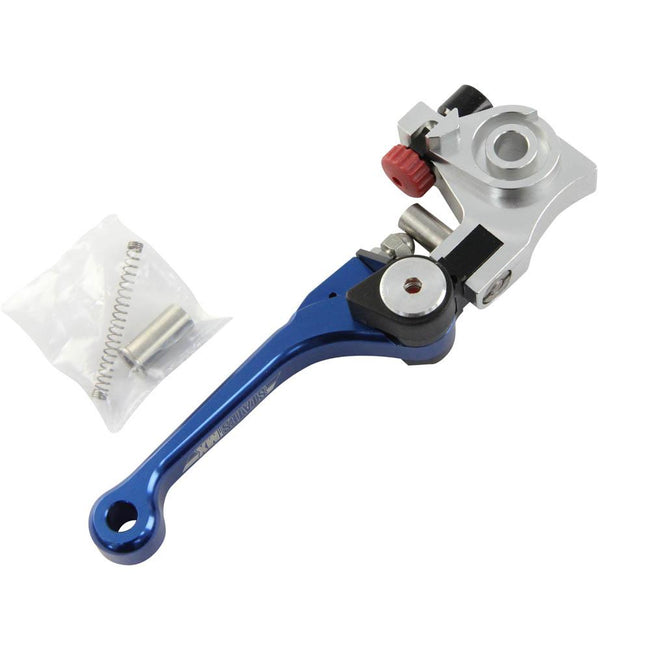 STATES MX CLUTCH LEVER - FOLD/FLEX - HUSQ BREMBO - BLUE Hover Image