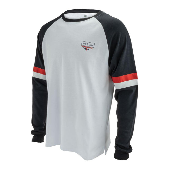 Merlin Durham T-Shirt White Black Main Image
