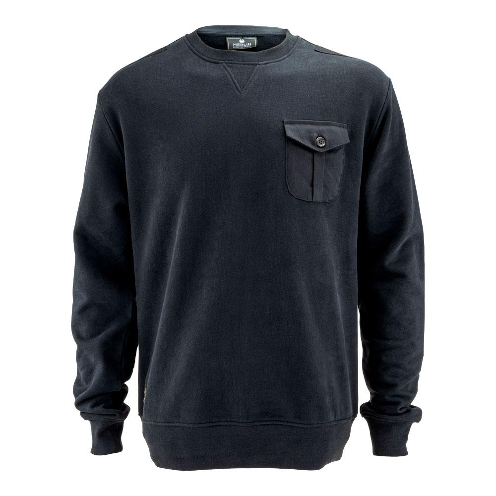 Merlin Hagley Sweatshirt Black