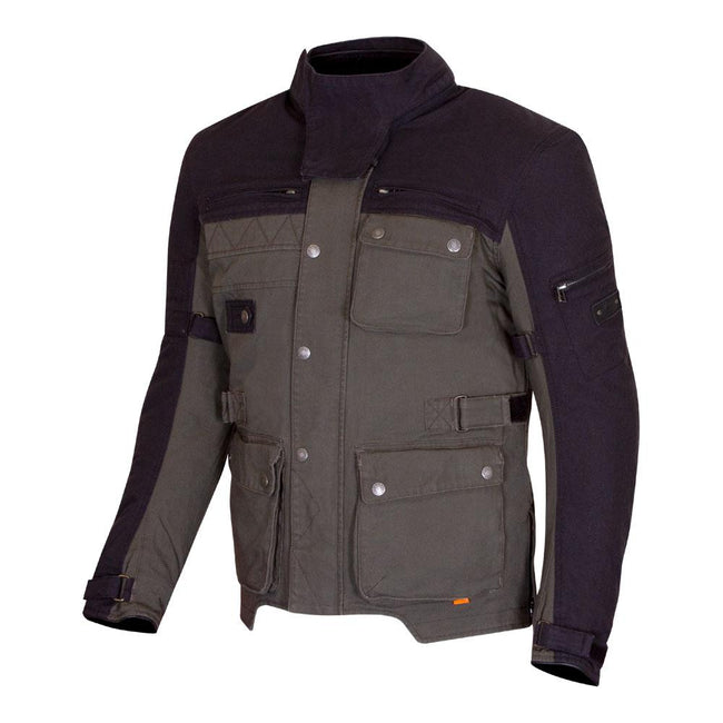 Merlin Mahala D3O® Cordura® Jacket Black/Olive Hover Image