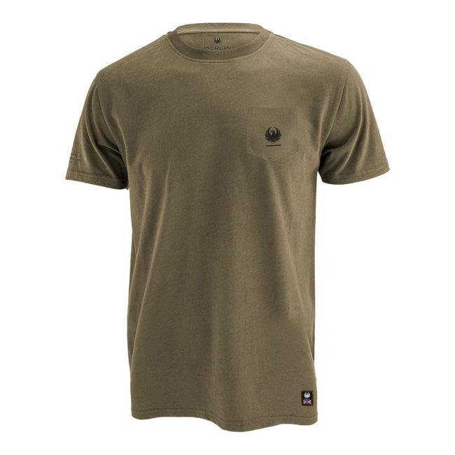 Merlin Walton T-Shirt Khaki Hover Image