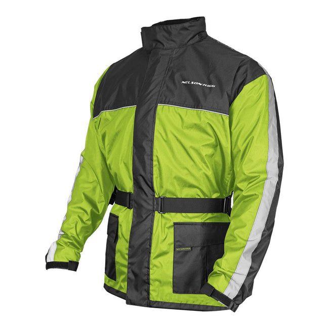 Nelson-Rigg Solo Storm Rain Jacket High Viz Yellow/Black Main Image
