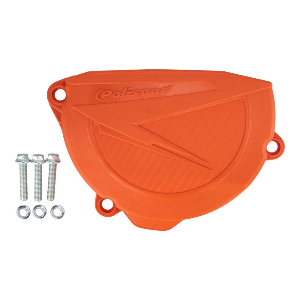POLISPORT CLUTCH COVER PROTECTOR KTM - ORANGE (75-847-47O)