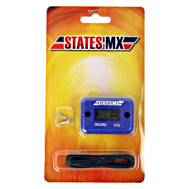 STATES MX HOUR METER - BLUE Hover Image