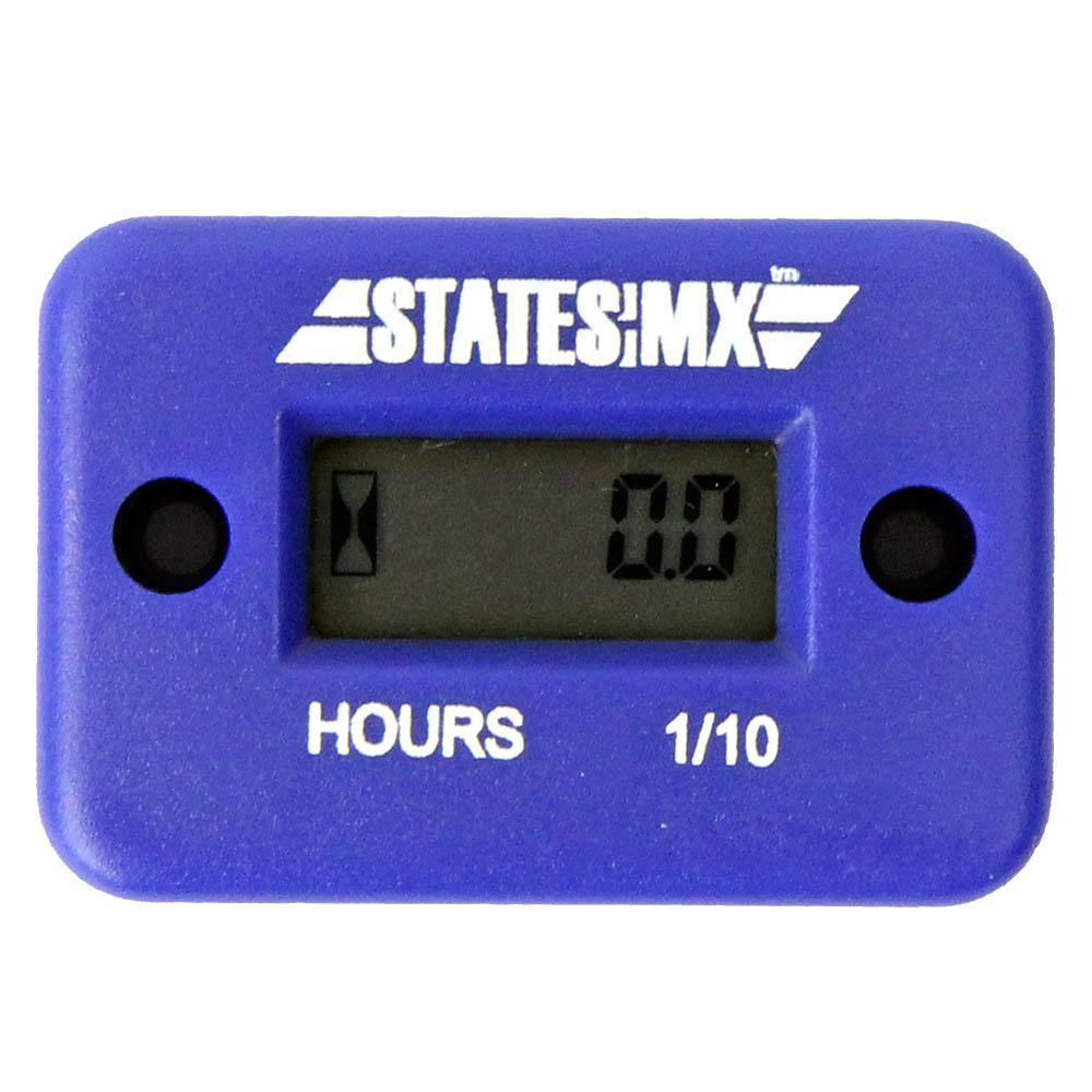 STATES MX HOUR METER - BLUE