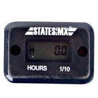 STATES MX HOUR METER - BLACK