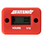 STATES MX HOUR METER - RED