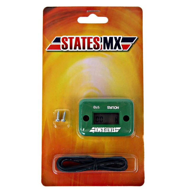 STATES MX HOUR METER - GREEN Hover Image