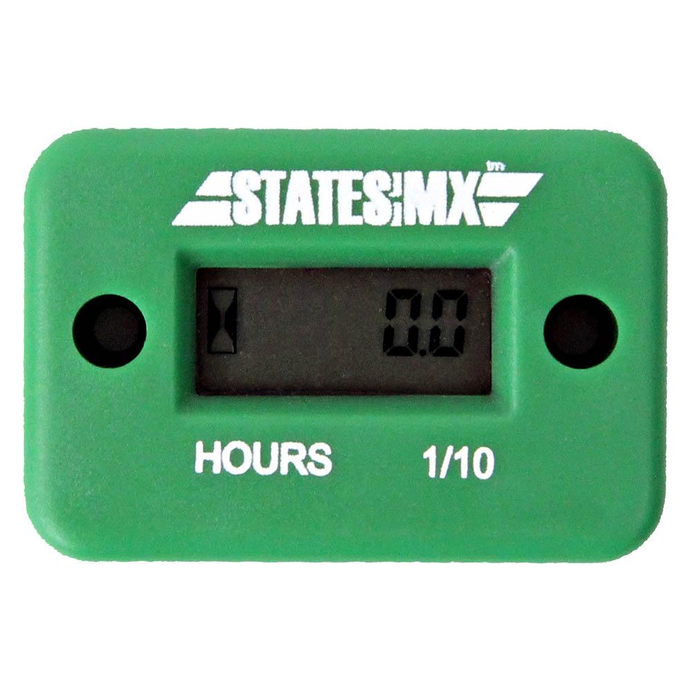 STATES MX HOUR METER - GREEN