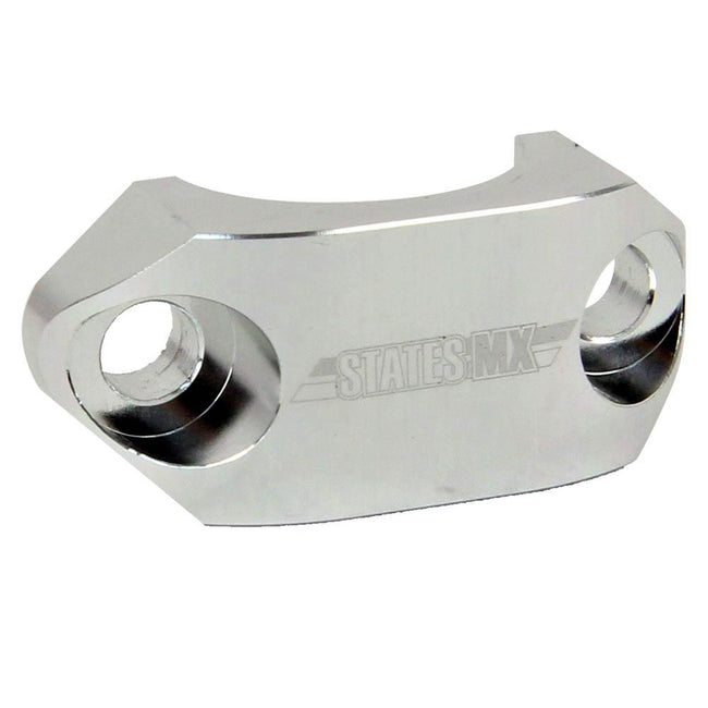 STATES MX BRAKE MASTER CYLINDER ROTATOR CLAMP - SILVER Main Image