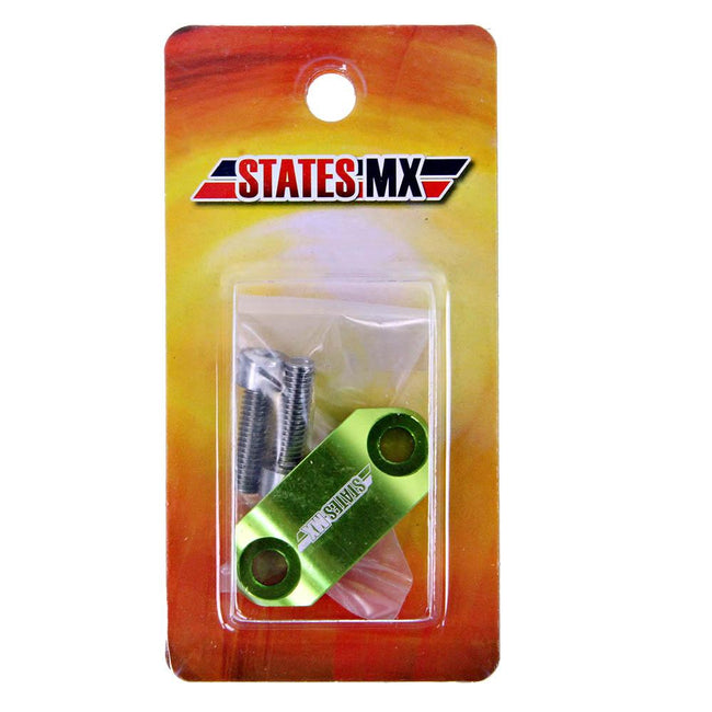 STATES MX BRAKE MASTER CYLINDER ROTATOR CLAMP - GREEN Hover Image
