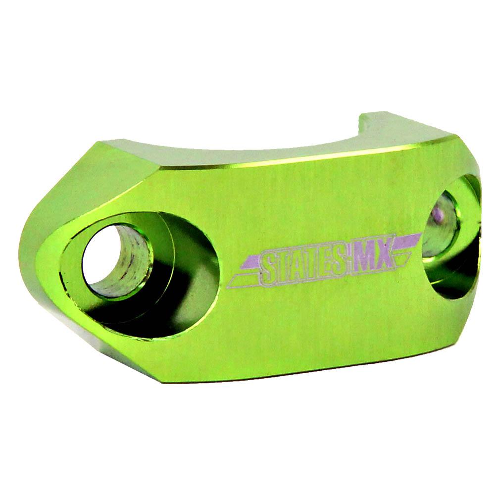 STATES MX BRAKE MASTER CYLINDER ROTATOR CLAMP - GREEN