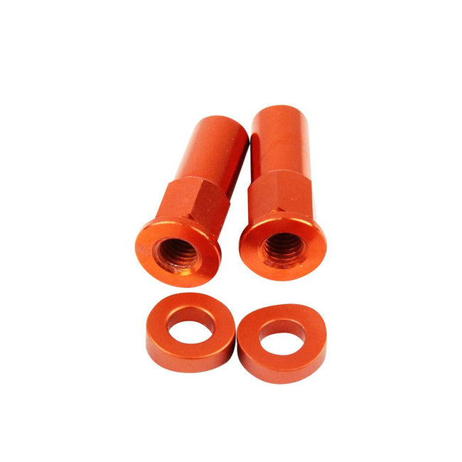 STATES MX RIM LOCK NUT KIT - ORANGE Hover Image