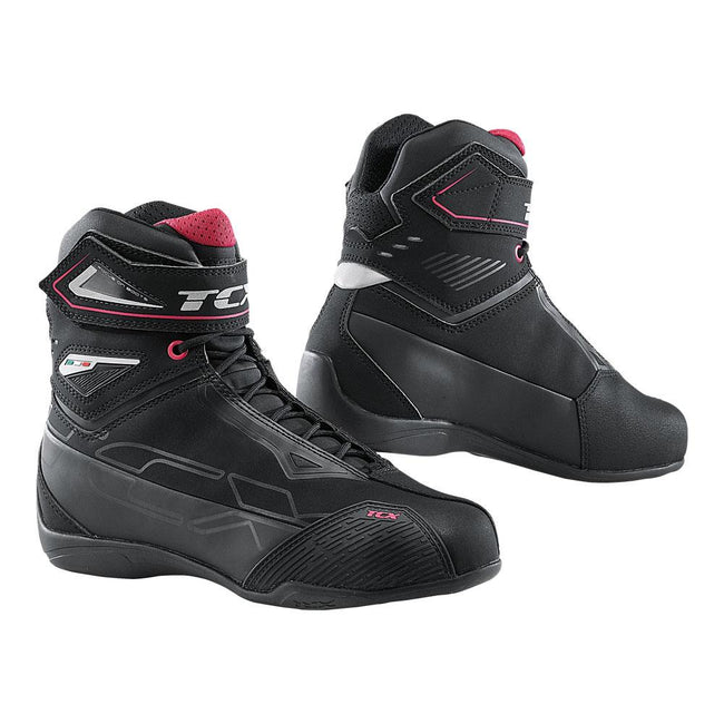 TCX RUSH 2 LADY WATERPROOF BOOTS BLACK/PINK Hover Image