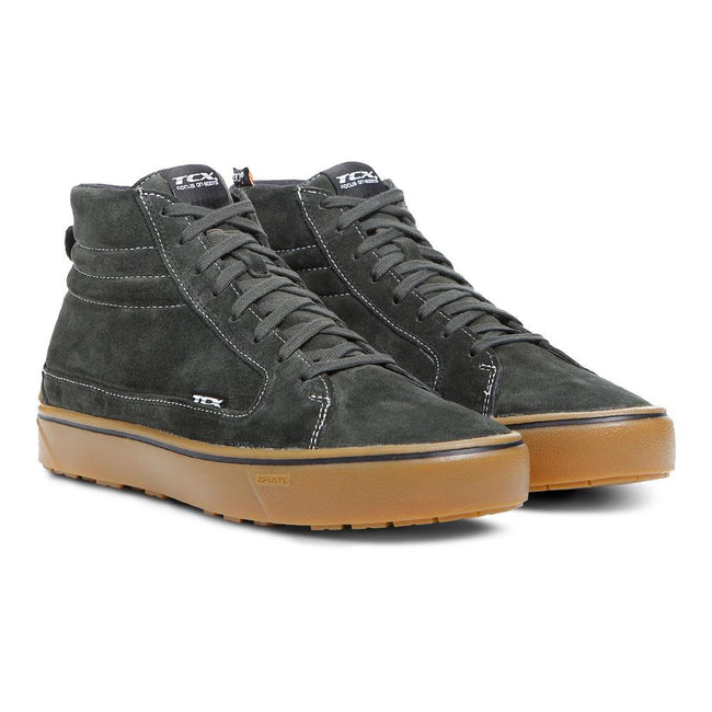 TCX STREET 3 WATERPROOF BOOTS GREEN/BROWN Hover Image