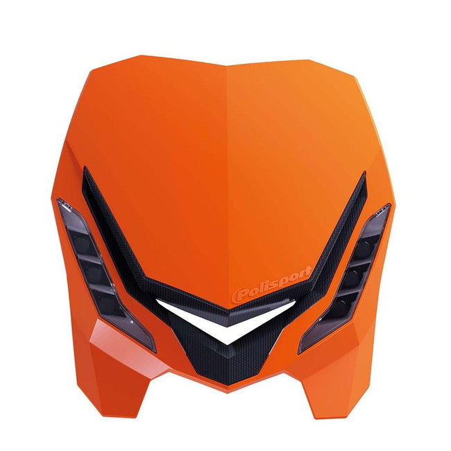 POLISPORT E-BLAZE LED HEADLIGHT - ORANGE Hover Image