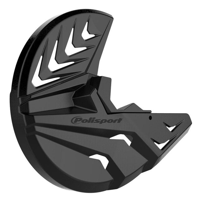 POLISPORT DISC + BOTTOM FORK PROTECTOR BETA - BLACK** (75-815-70K) Hover Image