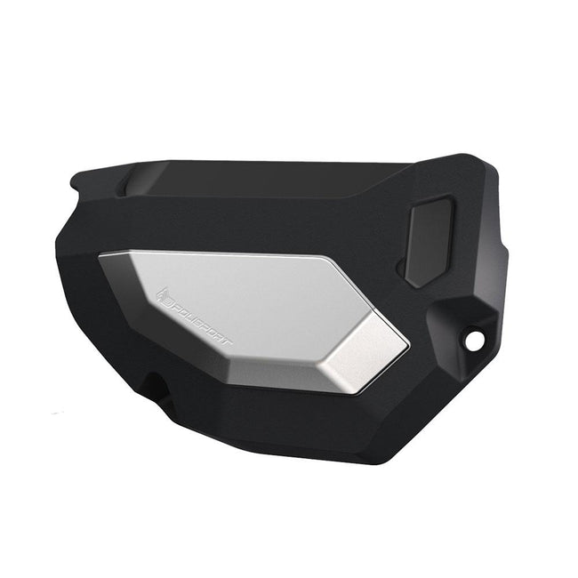 POLISPORT ALTERNATOR COVER YAMAHA T7/MT07/XSR700 - BLACK/SILVER Hover Image