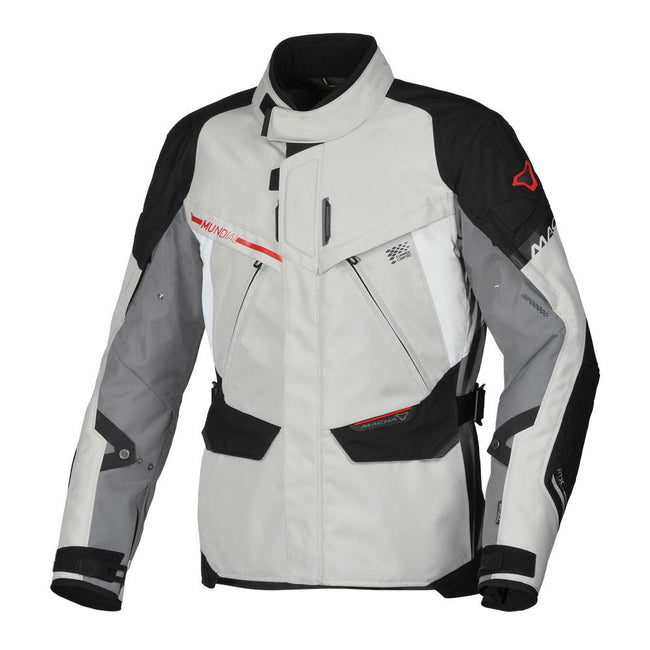 Macna Mundial Jacket Black/Grey/Red Hover Image