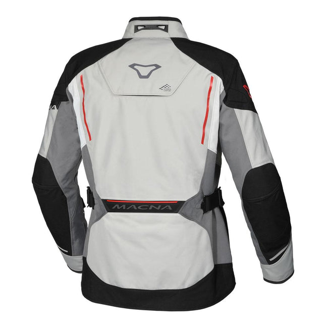Macna Mundial Jacket Black/Grey/Red Main Image
