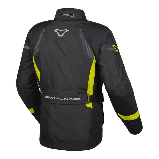 Macna Rancher Jacket Black/Fluro/Yellow Main Image
