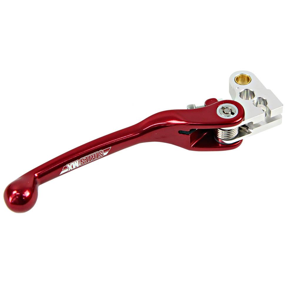 STATES MX CLUTCH LEVER - STD FLEX - HONDA - RED (70-SFC-202R)