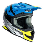 NITRO MX700 YOUTH RECOIL BLUE/BLACK/GREY/FLURO