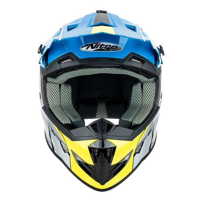 NITRO MX700 YOUTH RECOIL BLUE/BLACK/GREY/FLURO Main Image