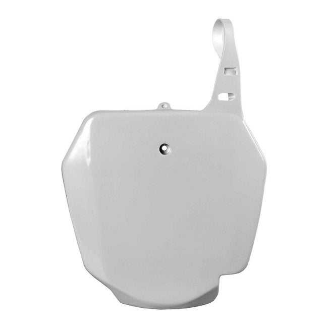 POLISPORT FRONT NUMBER PLATE SUZUKI RM85 / L - WHITE Hover Image