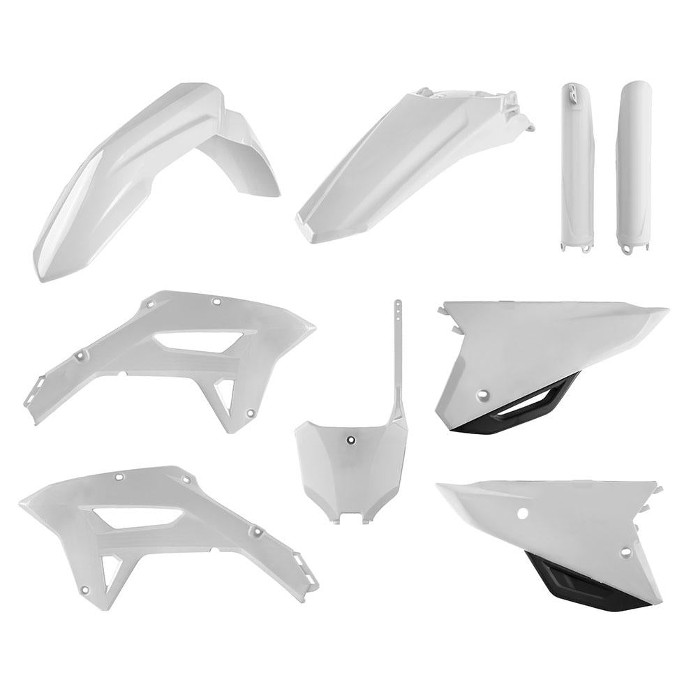 POLISPORT ENDURO KIT HONDA CRF450RX 21-24 - WHITE (INCL FORK GUARDS)
