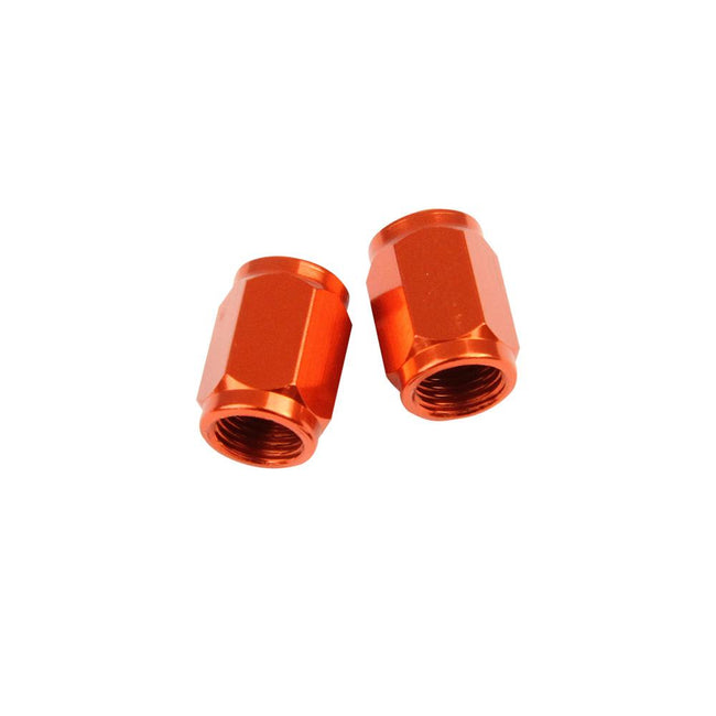 STATES MX VALVE CAPS - ORANGE Hover Image