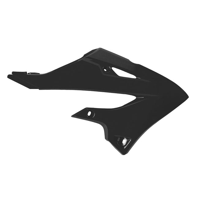 POLISPORT RADIATOR SHROUDS YAMAHA YZ125/250 2022 - BLACK Hover Image