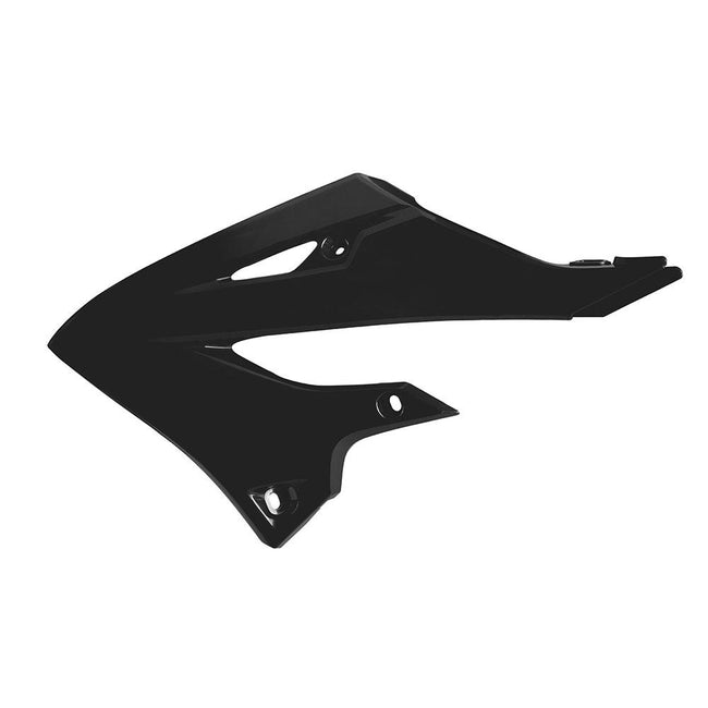 POLISPORT RADIATOR SHROUDS YAMAHA YZ125/250 2022 - BLACK Main Image