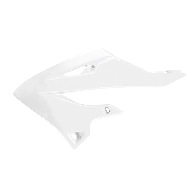 POLISPORT RADIATOR SHROUDS YAMAHA YZ125/250 2022 - WHITE Main Image